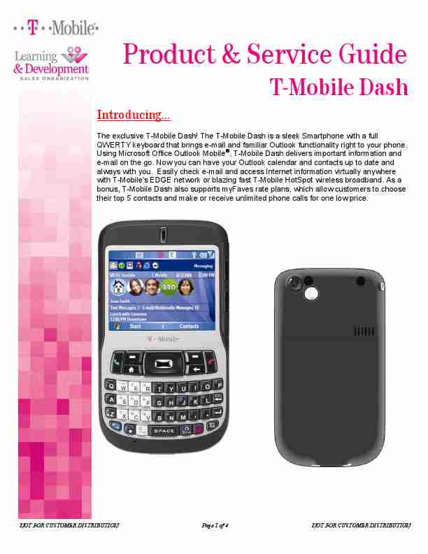 T-Mobile Cell Phone t-mobile dash-page_pdf